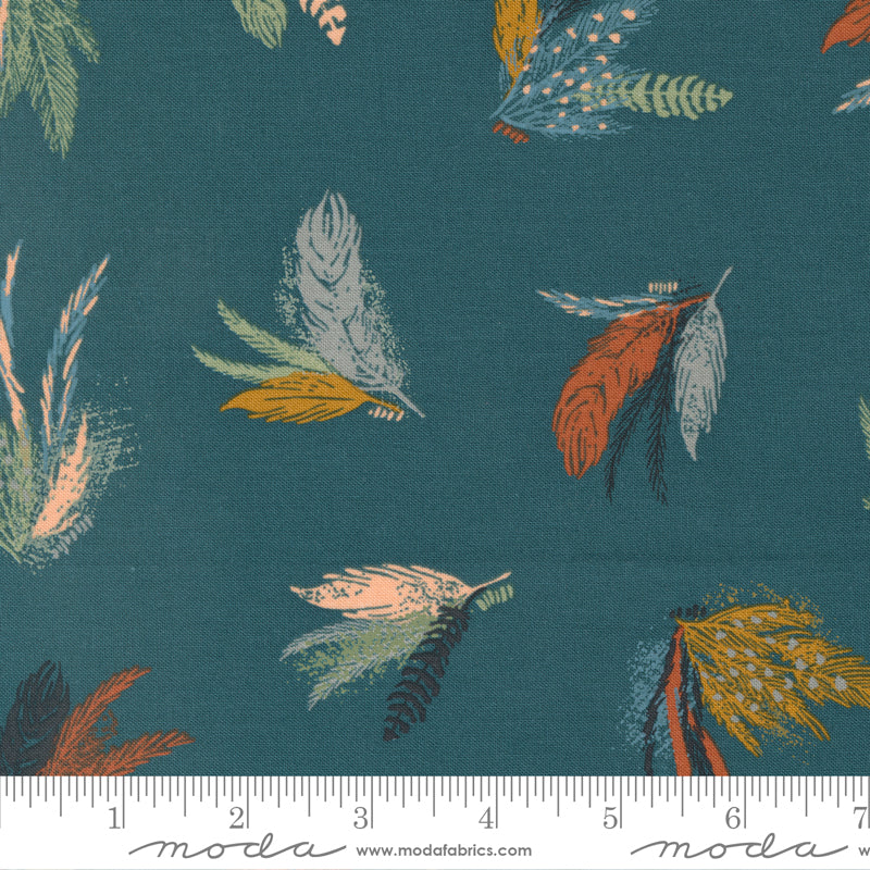 Woodland Wildflowers Dark Lake 45581 18 By Fancy That Design House For Moda