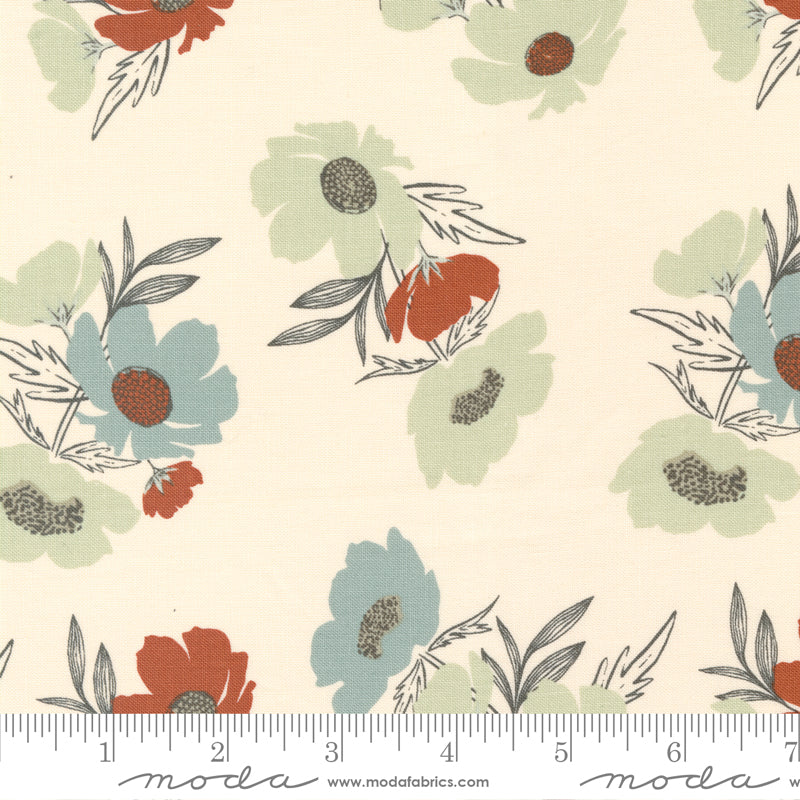 Woodland Wildflowers Cream 45582 11 By Fancy That Design House For Moda