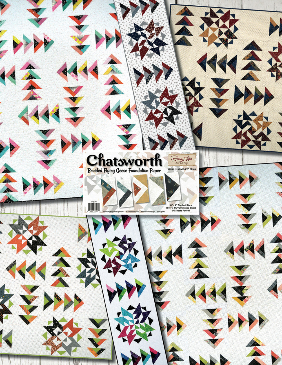 Chatsworth Pattern Book By Doug Leko For Antler Quilt Designs