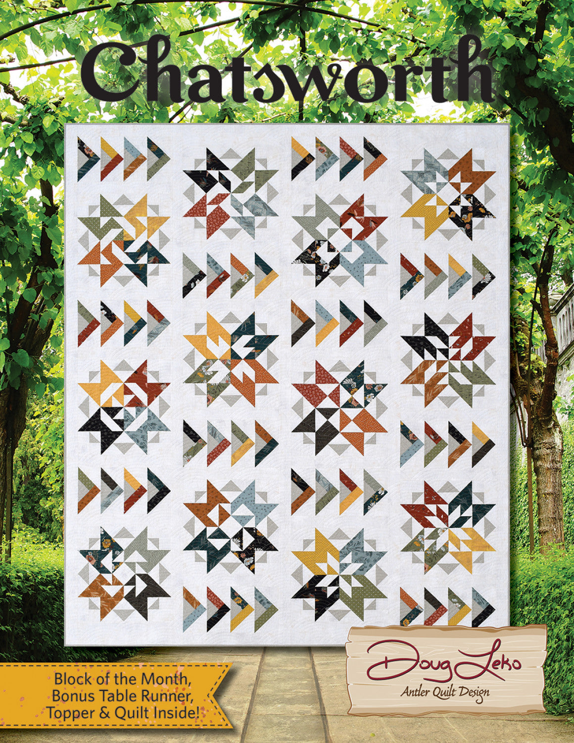 Chatsworth Pattern Book By Doug Leko For Antler Quilt Designs