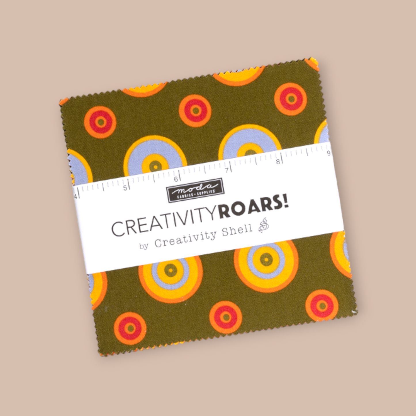 Creativity Roars Charm Pack 42pcs 47540PP By Creative Shell For Moda