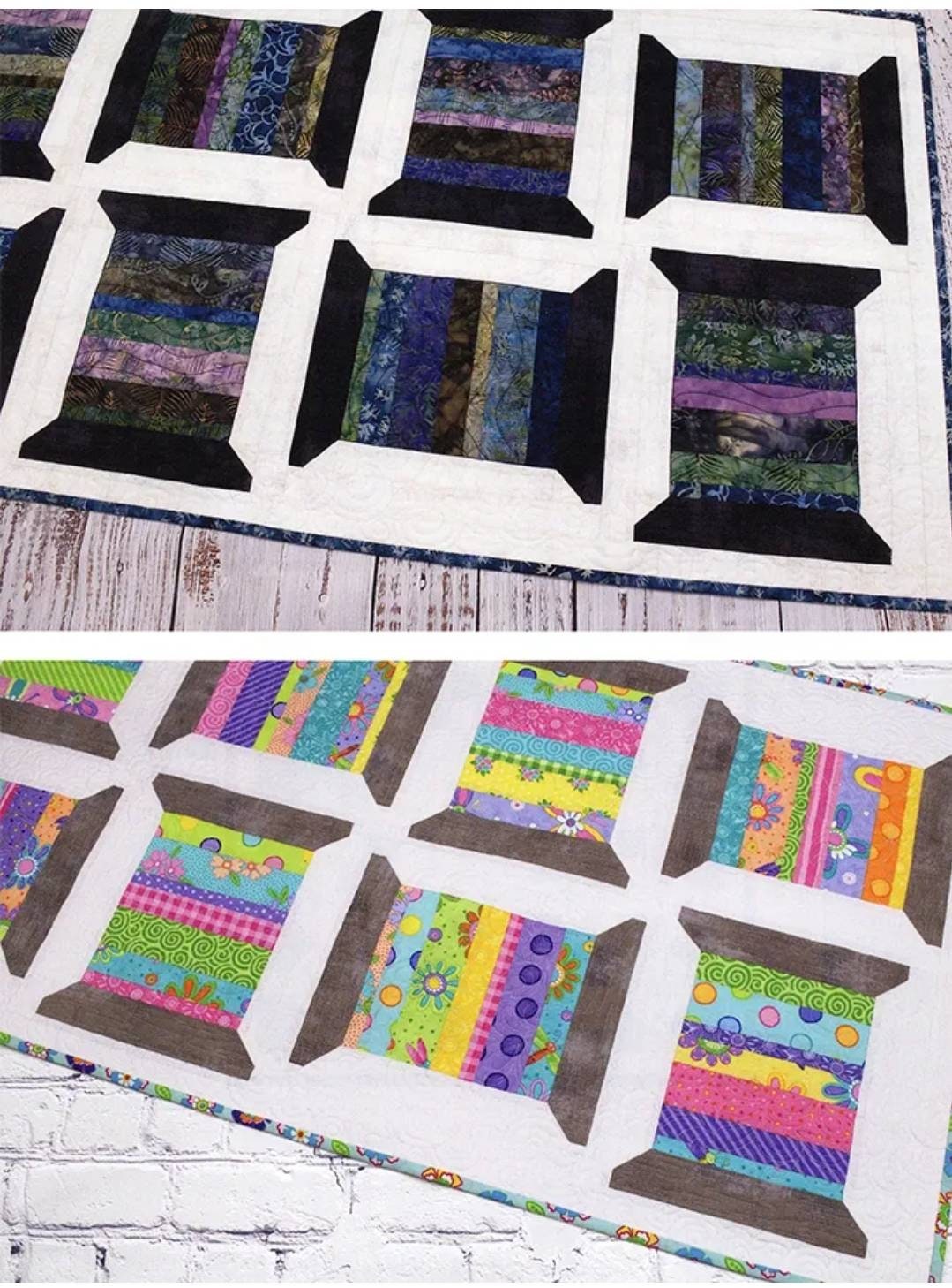 Tabletastic 1, 2 & 3 Set - By Doug Lelko - From Antler Quilt Design - Table Runner/ Table Topper Patterns -60 Full Color Patterns