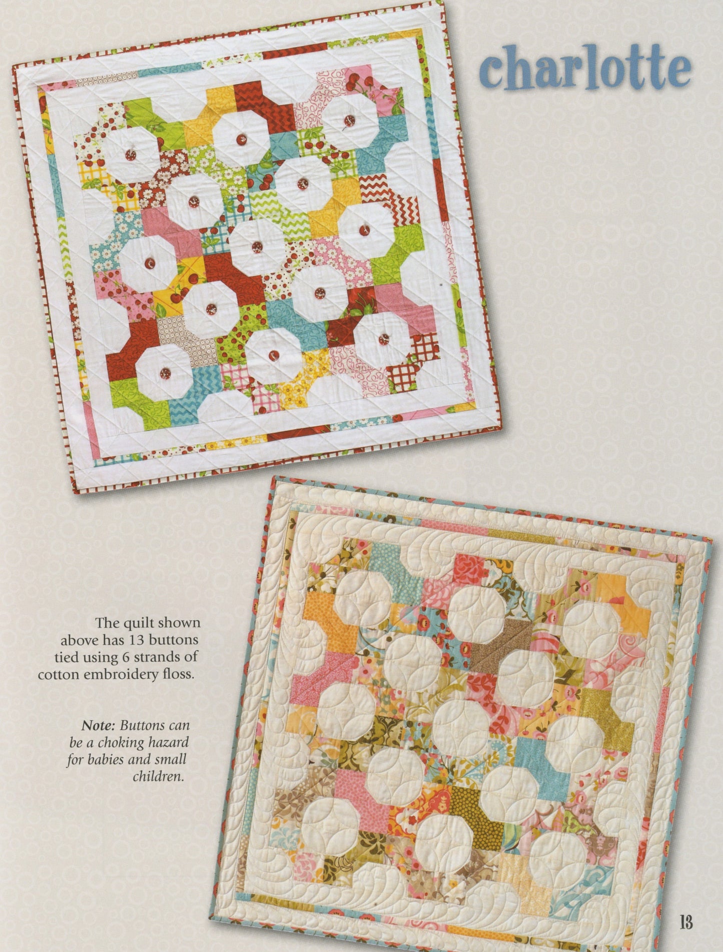 3 Times the Charm By Barbara Grove and Mary Jacobson For Leisure Arts 7 Quilts in 3 Colorways Each, Charm Pack Quilt Patterns