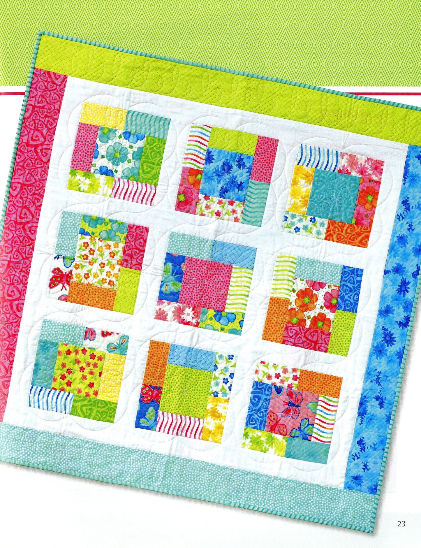 3 Times the Charm Book 2 By Barbara Grove and Mary Jacobson For Leisure Arts 7 Quilts in 3 Colorways Each, Charm Pack Quilt Patterns
