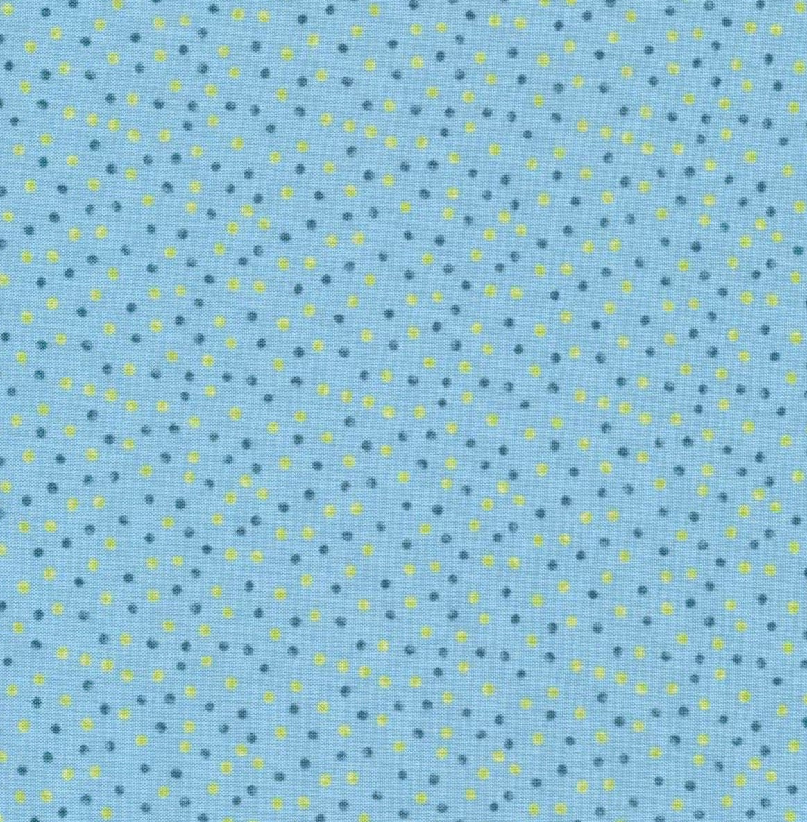 Buzzin With My Gnome-iezz Blue Dots 39840-474 by Susan Windget For Wilmington