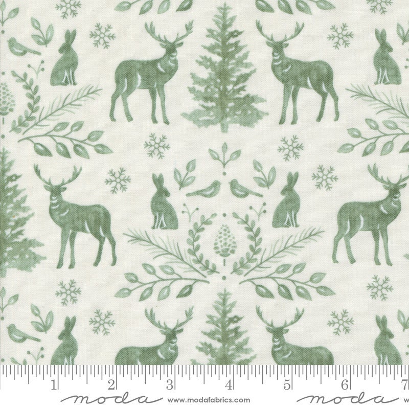 Woodland Winter Snowy Winter 56092 11 By Deb Strain For Moda