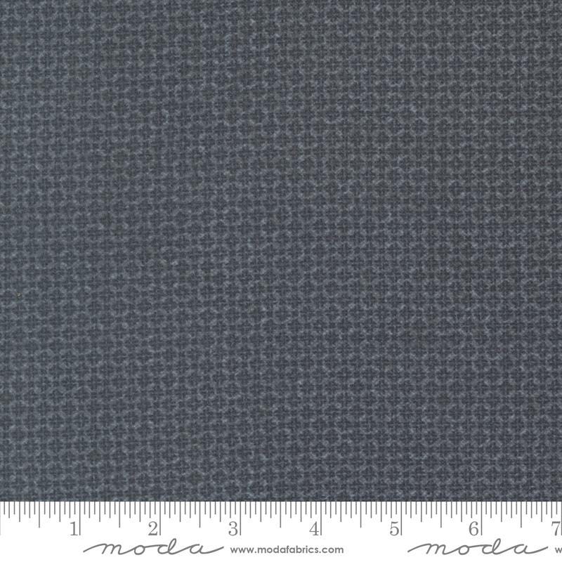 Farmhouse Flannel III Graphite 49272 By Primative Gatherings For Moda, Flannel Fabric, Blender Fabric, Gray