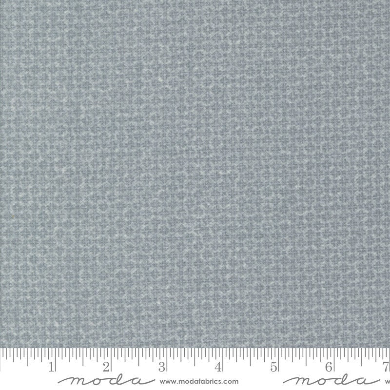Farmhouse Flannel III Pewter 49272 14F By Primative Gatherings For Moda
