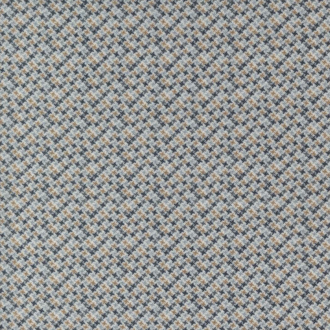 Farmhouse Flannel III Cream 49274 11F By Primative Gatherings For Moda, Flannel Fabric, Fabric, Cream, Tan
