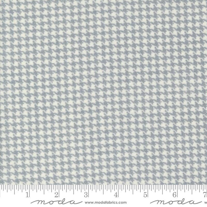 Farmhouse Flannel III Pewter 49276 14F By Primative Gatherings For Moda