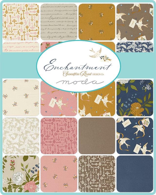 Enchantment Charm Pack 42pcs By Sweetfire Road For Moda