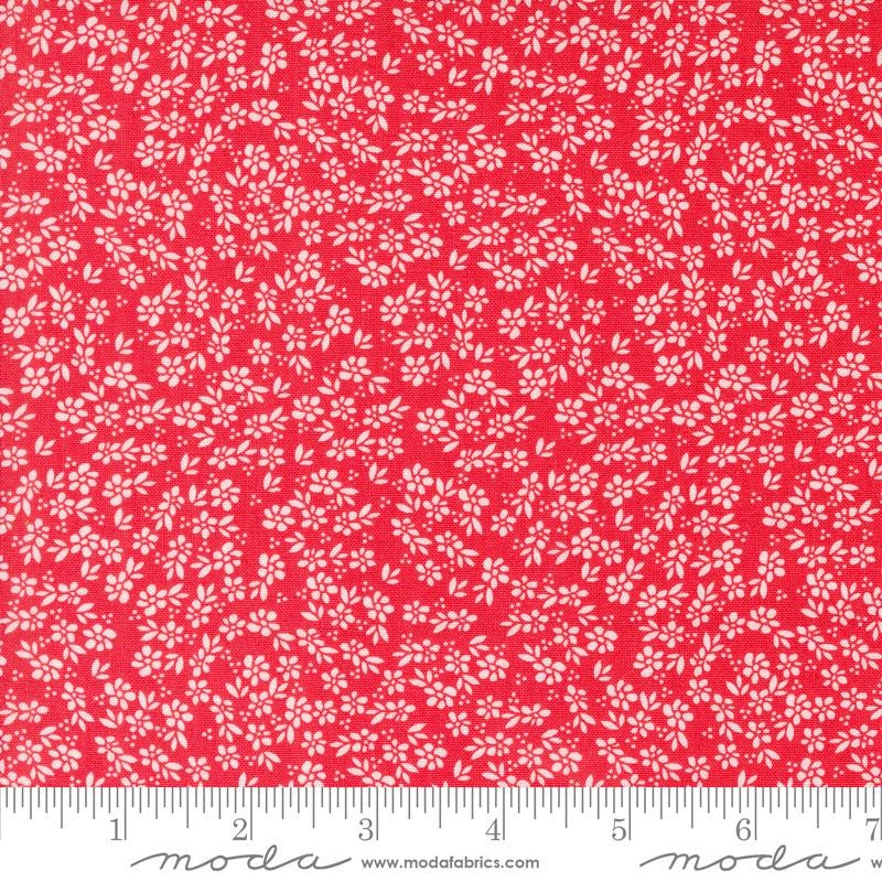 Laguna Sunrise Geranium 37685 16 By Sherri & Chelsi For Moda