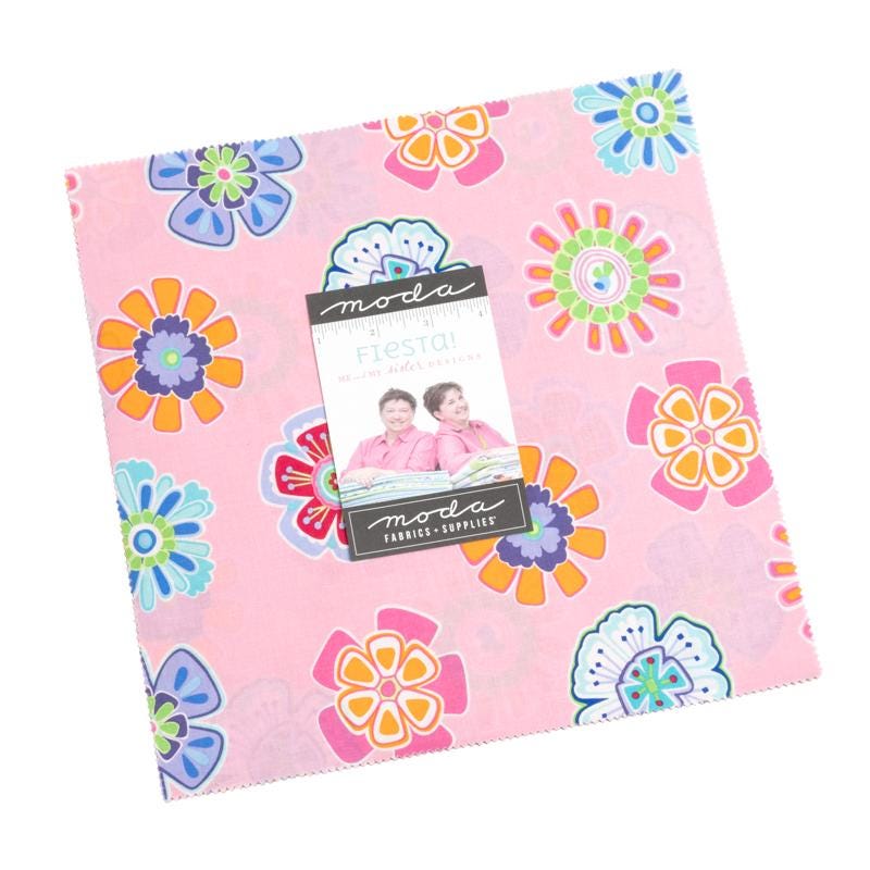 Fiesta Layer Cake 42pcs 22470LC By Me and My Sister Designs For Moda