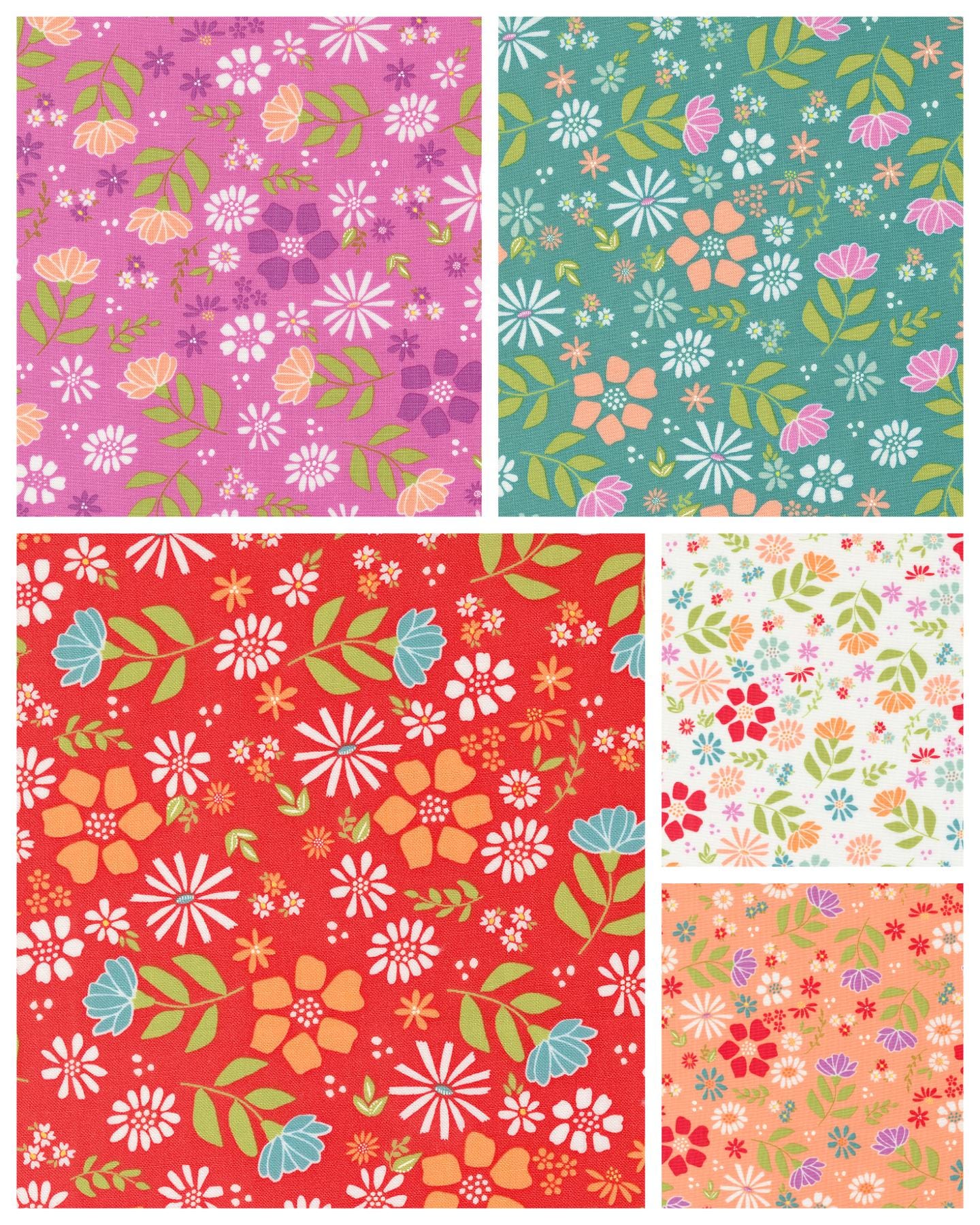 Laguna Sunrise Fat Quarter Bundle 36pcs By Sherri and Chelsi For Moda 37680AB