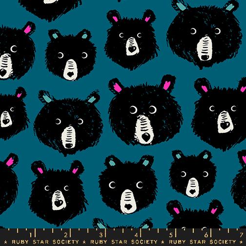 Teddy And The Bears Thunder RS2102 14 By Sarah Watts For Ruby Star Society