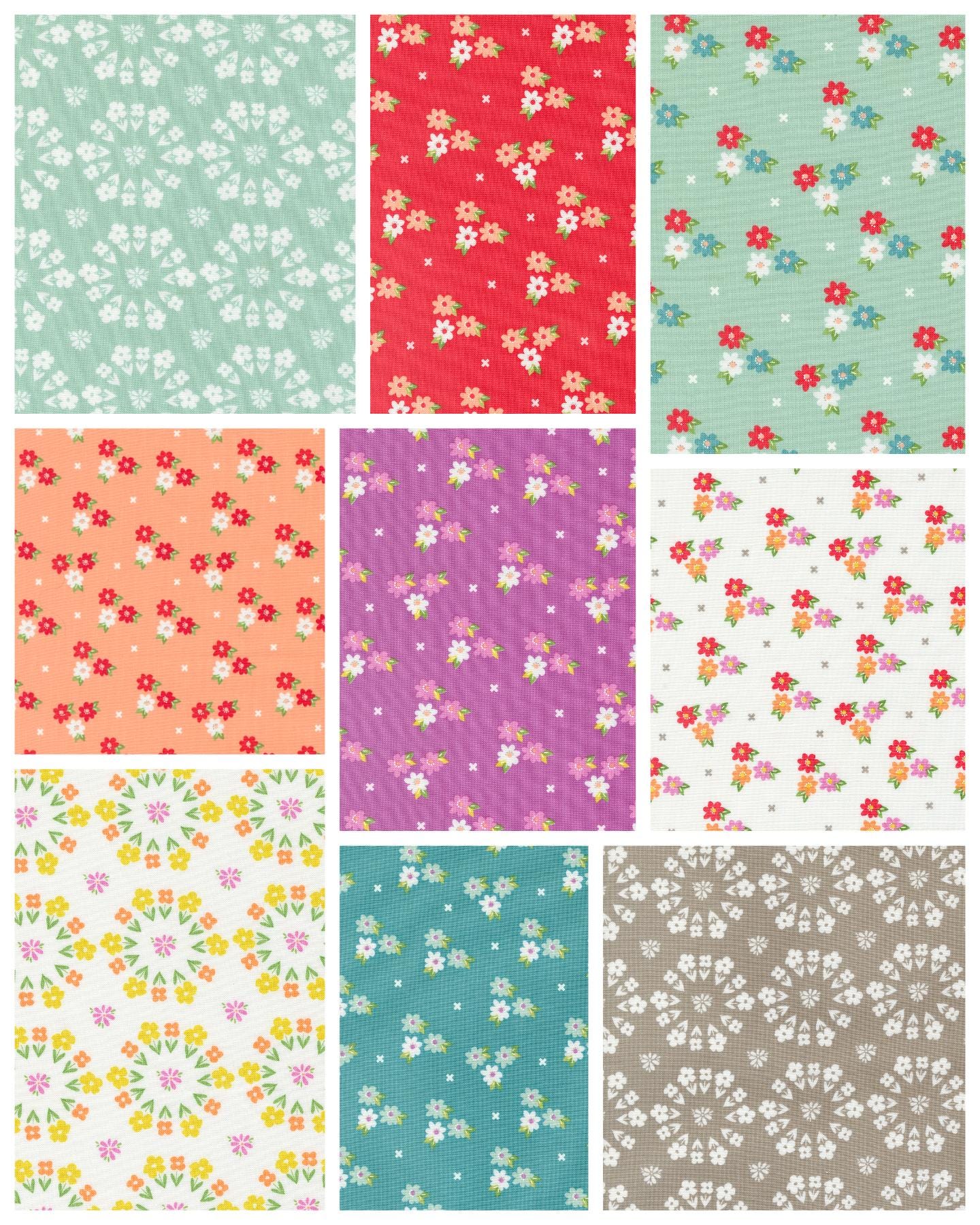 Laguna Sunrise Fat Quarter Bundle 36pcs By Sherri and Chelsi For Moda 37680AB