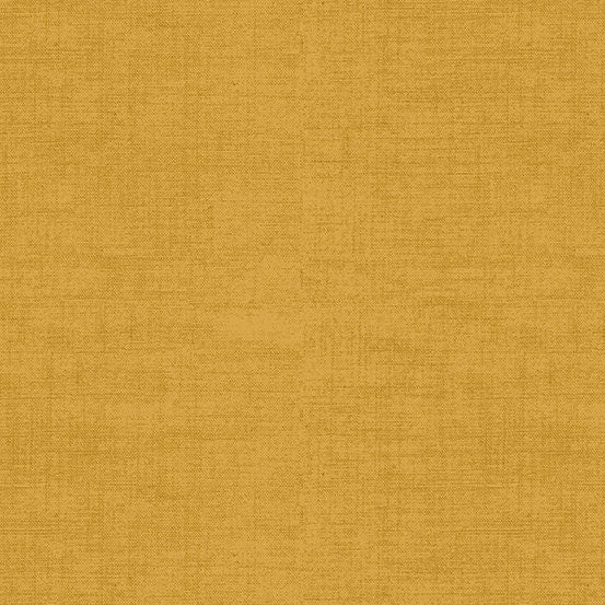 Laundry Basket Favorites III Linen Texture Mustard A9057O6 By Edyta Sitar For Andover Fabrics