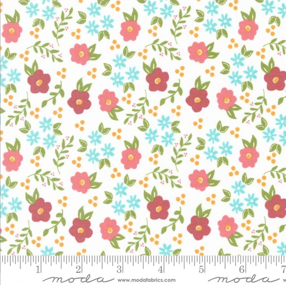 Bountiful Blooms Off White 37661 11 By Sherri & Chelsi For Moda