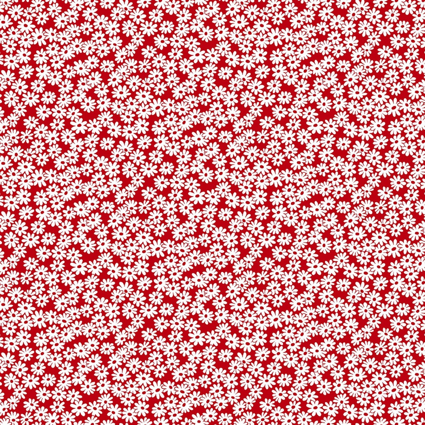 Raspberry Ripple Red Daisy 7342S-88 By Judy Gauthier For Studio E, Red Fabric