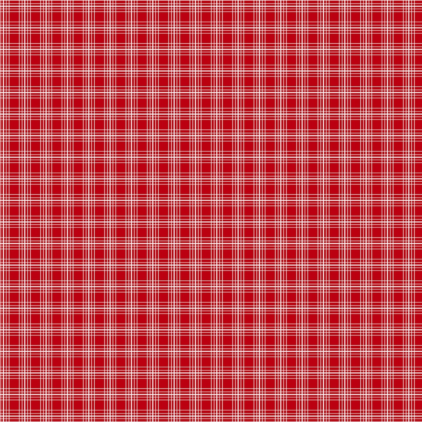 Raspberry Ripple Red Pencil Line Plaid 7343S-88 By Judy Gauthier For Studio E