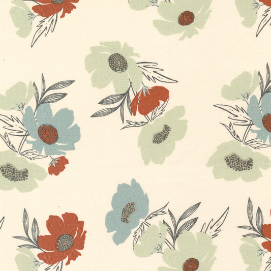 Woodland Wildflowers Cream 45582 11 By Fancy That Design House For Moda