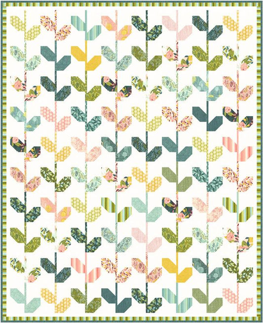 Willow Quilt Kit 68"x84" By 1 Canoe 2 For Moda