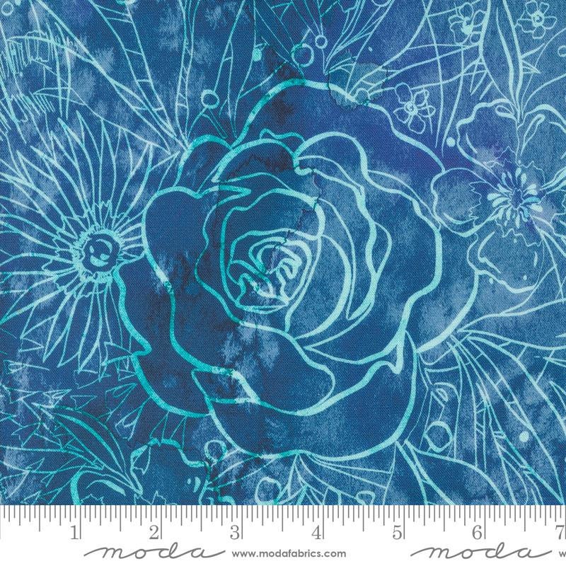 Coming Up Roses Sapphire 39787 14 By Create Joy Project For Moda