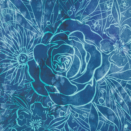 Coming Up Roses Sapphire 39787 14 By Create Joy Project For Moda