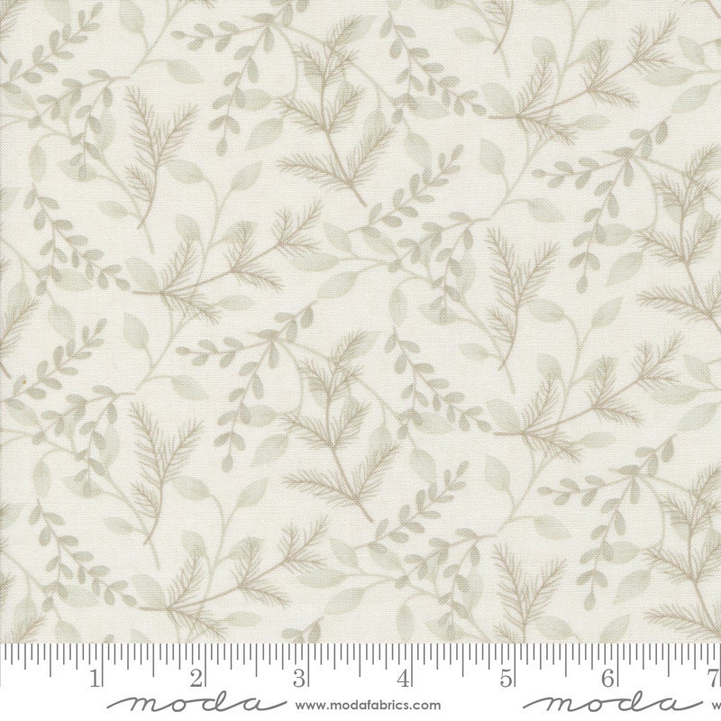 Woodland Winter Snowy White 56093 11 By Deb Strain For Moda