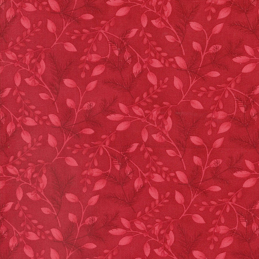 Woodland Winter Cardinal Red 56093 13 By Deb Strain For Moda