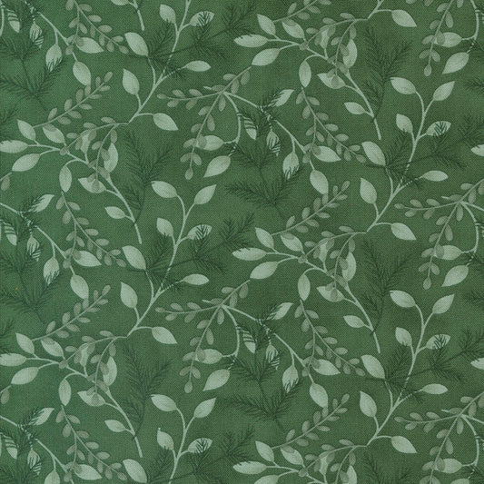 Woodland Winter Pine Green 56093 14 By Deb Strain For Moda