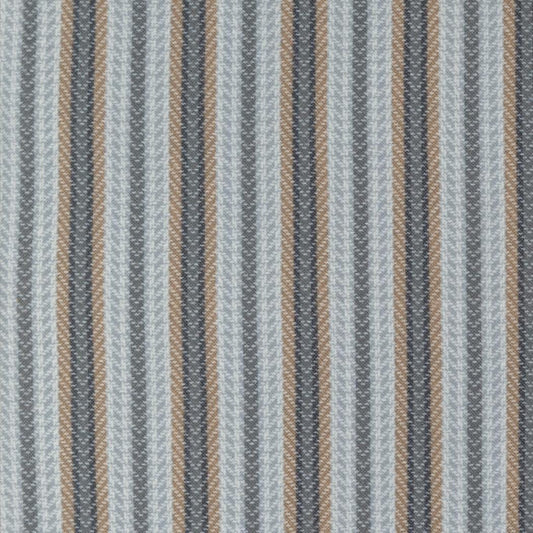 Farmhouse Flannel III Pewter 49275 14F By Primative Gatherings For Moda