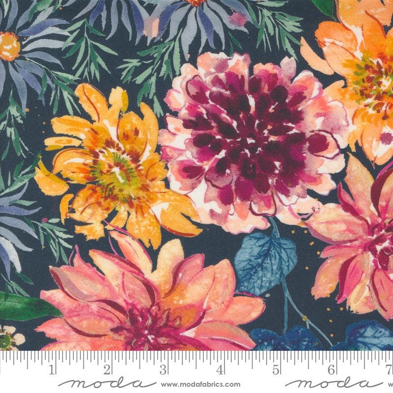 Floribunda Midnight 39800 12 By Create Joy Project For Moda