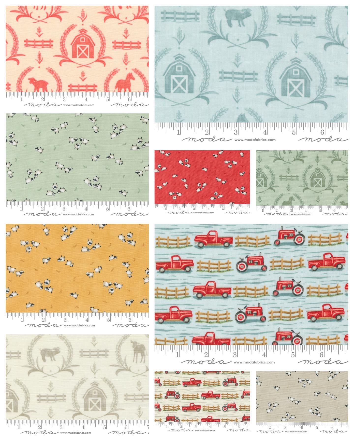 Willows Farm Charm Pack 42pcs By Deb Strain For Moda