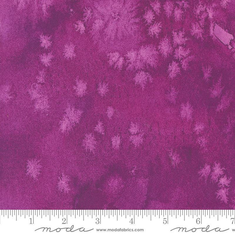 Floribunda Flow Violet 8433 100 By Create Joy Project For Moda, Watercolor Fabric, a Purple Fabric,  Purple Blender