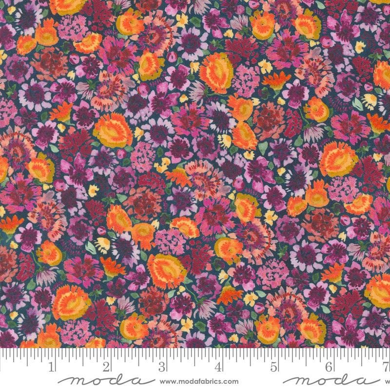 Floribunda Midnight 39809 12 By Create Joy Project For Moda