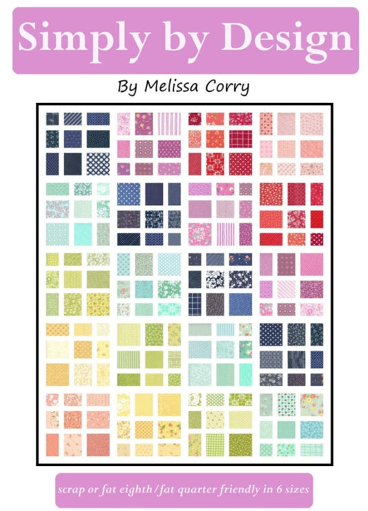 Simply By Design Quilt Pattern 6 Size Options By Happy Quilting