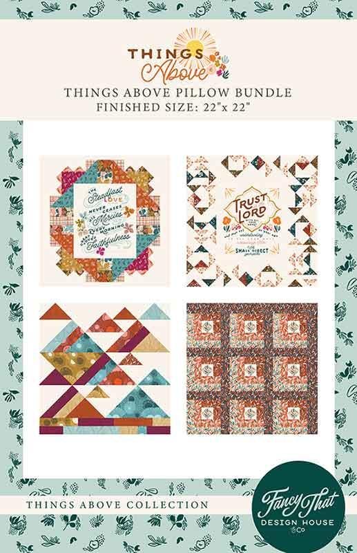 Things Above Pillow Bundle Pattern 22"x22" By Fancy That Design House Featuring Things Above