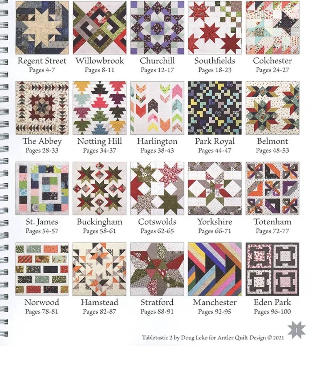 Tabletastic 2 By Doug Lelko From Antler Quilt Design