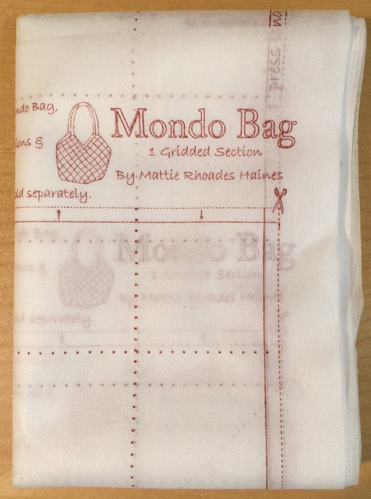 Mondo Bag Refill Interfacing  By Quiltsmart 2 Panels Per Bag