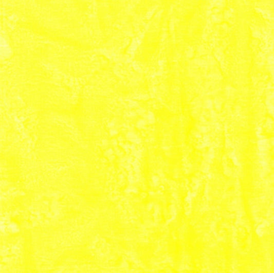 Lava Solids Lemon Batik Fabric From Anthology Fabrics 100Q-1418