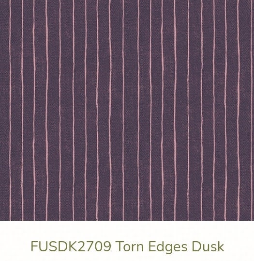 Dusk Fusion Torn Edges By Art Gallery Fabrics  FUSDK2709