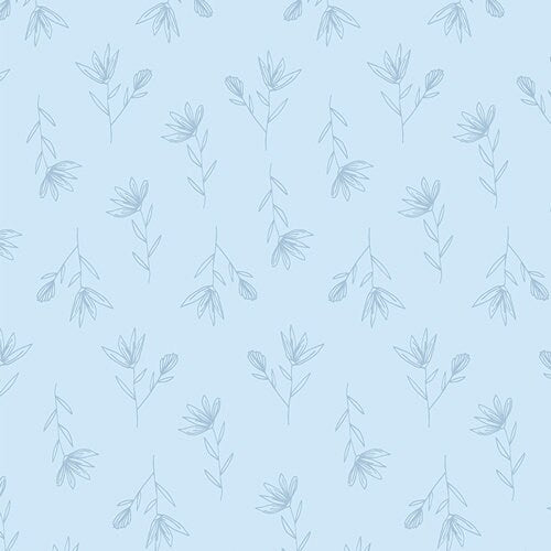 True Blue Flora Cascade Cool By Maureen Cracknell For AGF Studio TBL89507