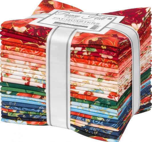 Poppy Hill Fat Quarter Bundle 25pcs Studio RK Collection For Robert Kaufman