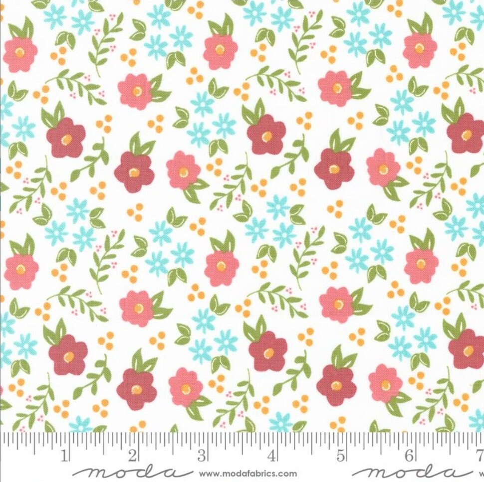 Bountiful Blooms Off White 37661 11 By Sherri & Chelsi For Moda