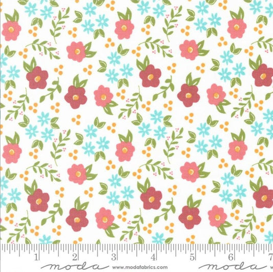 Bountiful Blooms Off White 37661 11 By Sherri & Chelsi For Moda