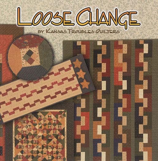 Loose Change Pattern Book By Kansas Troubles Quilters